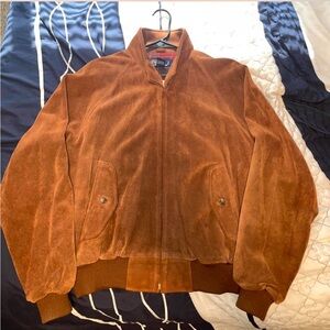 Polo Ralph Lauren Snuff Suede Bomber Jacket